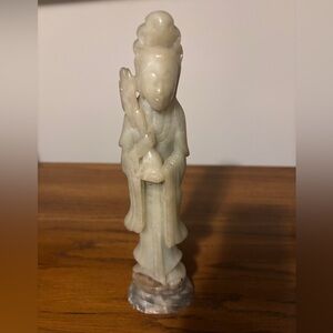 Vintage Chinese Jade Carving of Shou Lao, the God of Longevity